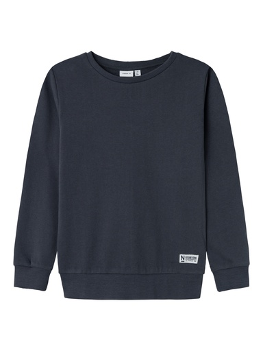 NAME IT KIDS - NKM FLUSSER LS SWEAT UNB - India Ink