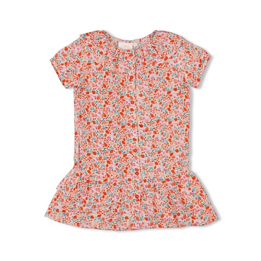 Jubel - Jurk AOP - Berry Nice - Rood - 91400382