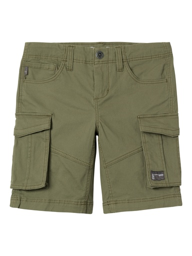 NAME IT KIDS - NKM RYAN REG TWI L SHORTS 6776-BA NOOS - Deep Lichen Green