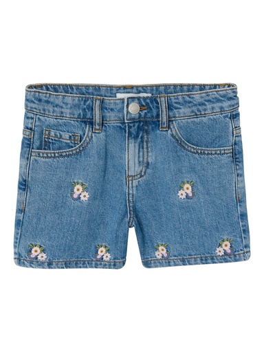 NAME IT KIDS - NKF BELLA REG DNM SHORTS 3674-BE NOOS - Medium Blue Denim