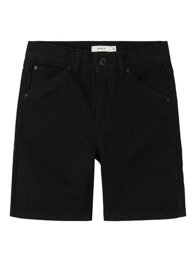 NAME IT KIDS - NKM RYAN ST TWI L SHORTS 4242-YL F - Black