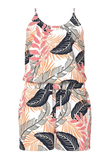 NAME IT KIDS - NKF FIVINAYAFRA SL PLAYSUIT PS - Bright White