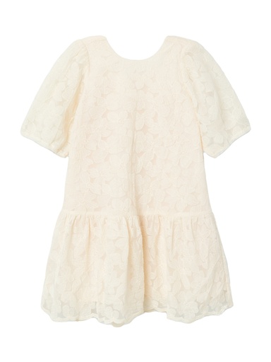 NAME IT KIDS - NKF FISTINA SS DRESS - Jet Stream