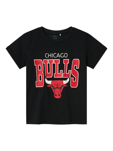 NAME IT KIDS - NKM MADS NBA SS TOP BOX NOOS OUS - Black