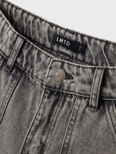 LMTD - NLF POIZZA DNM LW WIDE PANT - Light Grey Denim