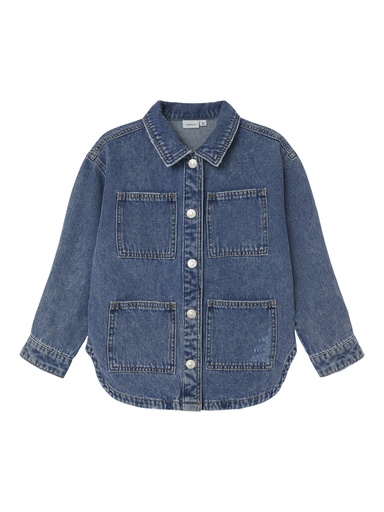 NAME IT KIDS - NKF KATHY DNM JACKET 4293-ZA D - Medium Blue Denim