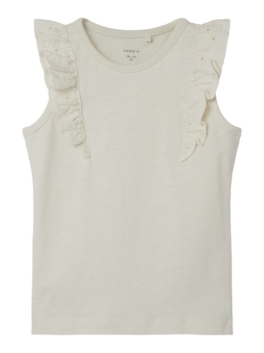 NAME IT MINI - NMF JAMILLA CAP TOP - Jet Stream