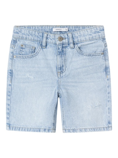 NAME IT KIDS - NKM SILAS LOOSE DNM L SHORTS 7998-BE NOOS - Light Blue Denim