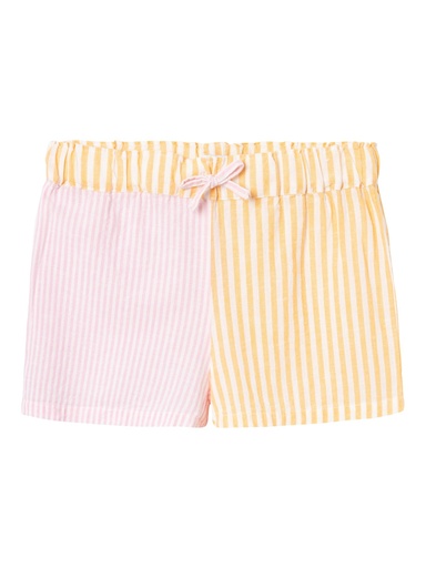 NAME IT KIDS - NKF HISTRIPE SHORTS - Chamois