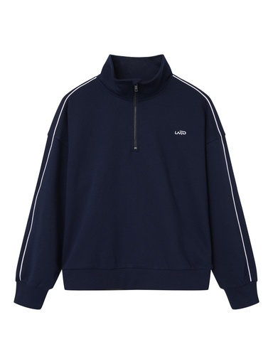 LMTD - NLN NYA LS BRU HALF ZIP SWEAT - Navy Blazer