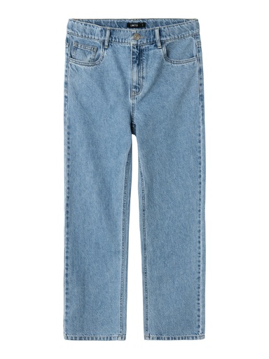 LMTD - NLM KIM DNM DAD STRAIGHT PANT NOOS - Medium Blue Denim