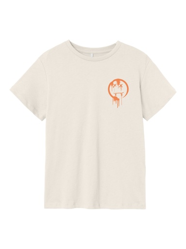 NAME IT KIDS - NKM KANES SS LOOSE TOP PS - Jet Stream