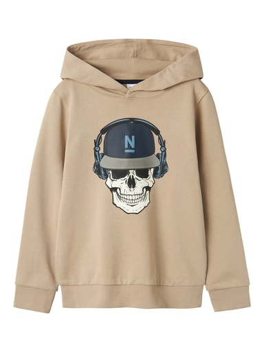 NAME IT KIDS - NKM LAGUNAS LS SWEAT WH UNB - Pure Cashmere