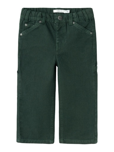 NAME IT MINI - NMM RYAN STRAIGHT TWI PANT 9830-YL L - Pine Grove