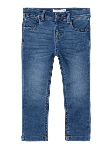 NAME IT MINI - NMM SILAS SLIM SWE JEANS 8001-TH NOOS - Dark Blue Denim