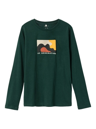 NAME IT KIDS - NKM LASIMON LS TOP - Pine Grove