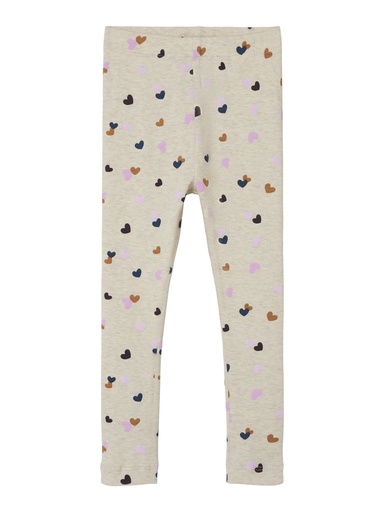 NAME IT MINI - NMF LUCKY XSL LEGGING NOOS - Peyote Melange
