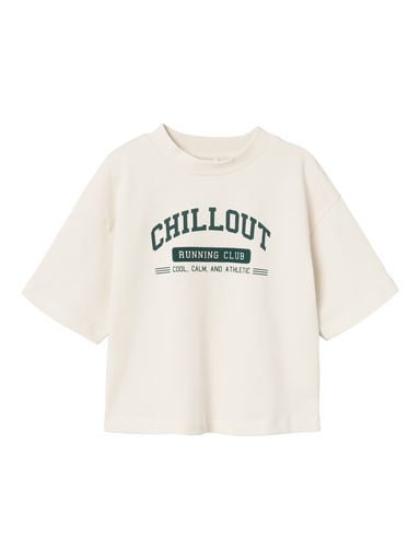 NAME IT KIDS - NKF LOMMIS 2/4 LOOSE SHORT TOP - Jet Stream