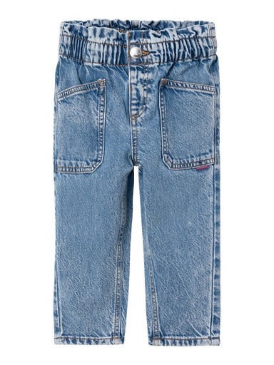 NAME IT MINI - NMF BELLA SHAPED JEANS 8483-OYK - Medium Blue Denim