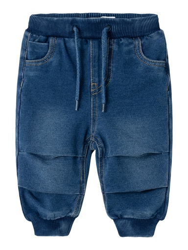 NAME IT BABY - NBM BEN BAGGY R JEANS 9550-TR K - Medium Blue Denim