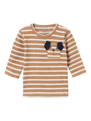 NAME IT BABY - NBM KADO LS TOP - Almond