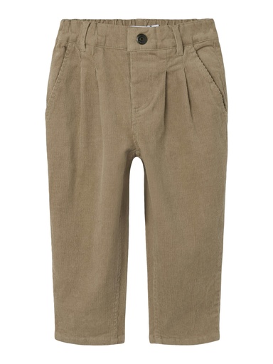 NAME IT MINI - NMM BEN TAPERED CORD PANT 8200-HB R - Weathered Teak