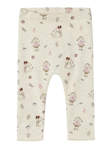 NAME IT BABY - NBF RABBIT M LEGGING - Peyote Melange