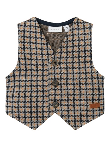 NAME IT BABY - NBM ROXO WAISTCOAT - Dark Sapphire