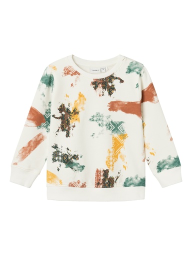 NAME IT MINI - NMM LAKI SWEAT UNB - Jet Stream