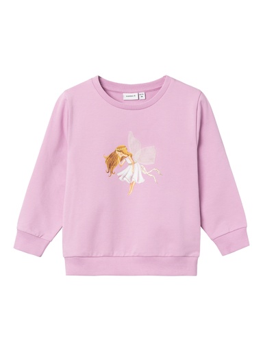NAME IT MINI - NMF LULLA LIGHT SWEAT UNB - Pastel Lavender