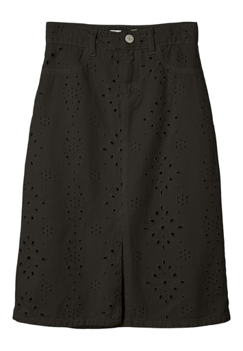 NAME IT KIDS - NKF NINNA LONG TWI SKIRT 2360-BZ B - Black