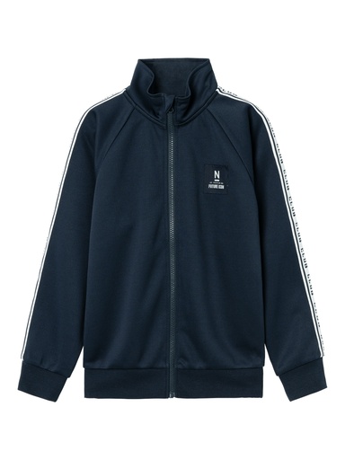 NAME IT KIDS - NKM JAKKA LS SWEAT CARD UNB - Dark Sapphire