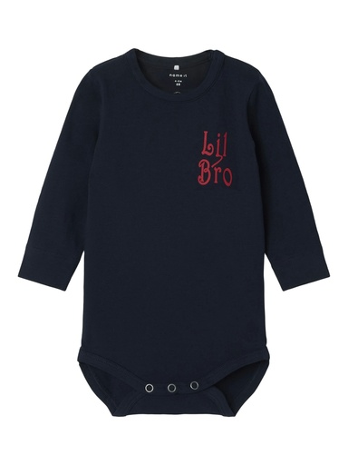 NAME IT BABY - NBM LABY LS BODY - Navy Blazer