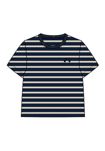 NAME IT MINI - NMM TORINE NREG SS TOP - Navy Blazer