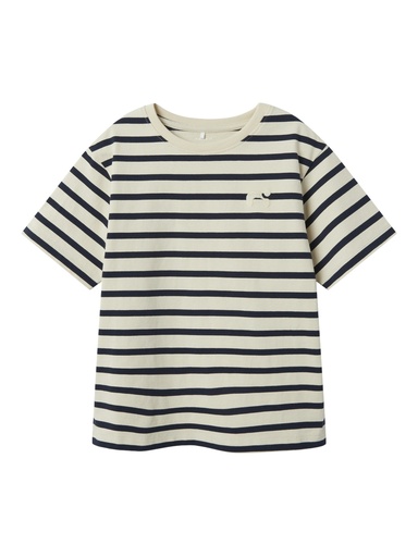 NAME IT KIDS - NKM TORINE NREG SS TOP - White Swan
