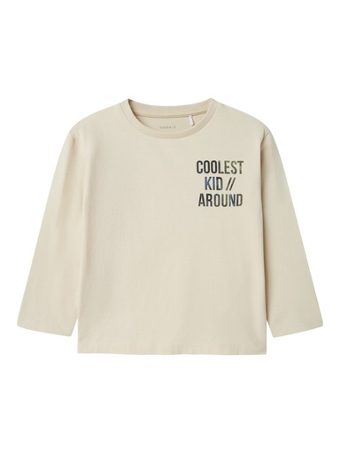 NAME IT MINI - NMM OJVER NREG LS TOP - Summer Sand