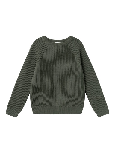 NAME IT KIDS - NKM VOLLY LS KNIT - Tea Leaf