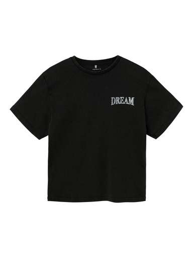 NAME IT KIDS - NKF OLD SS NREG TOP - Black