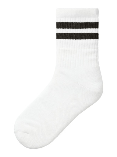 NAME IT KIDS - NKM NAN SOCK - Bright White Black