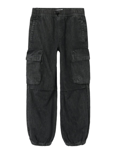 NAME IT KIDS - NKM BEN PARACHUTE JEANS 5010-BY N - Medium Grey Denim