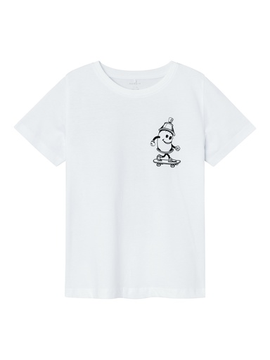 NAME IT KIDS - NKM NHAMSA SS TOP PS - Bright White