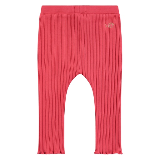 Babyface - girls rib legging - red - BBE24528232