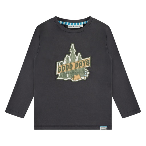 Stains & Stories - boys t-shirt long sleeve - antra - SSA24507675