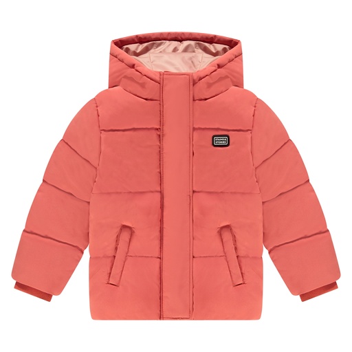 Stains & Stories - girls jacket - grapefruit - SSA24508180