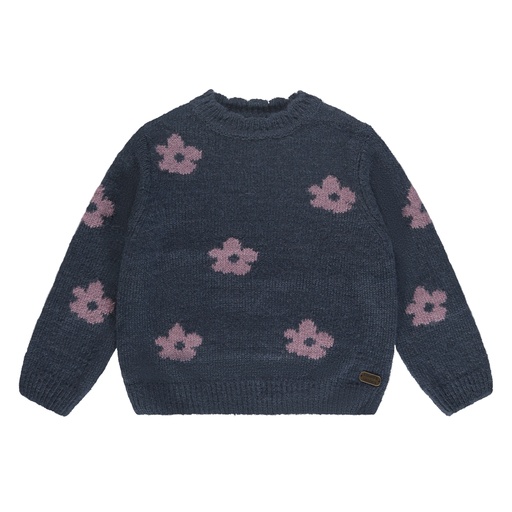Stains & Stories - girls sweater - dark blue - SSA24608392