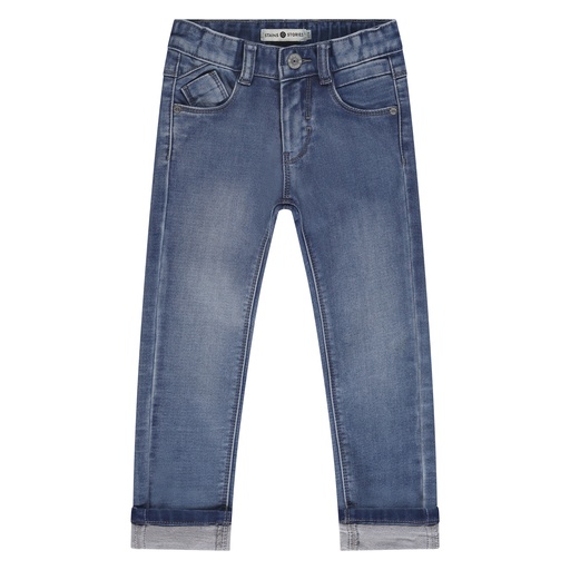 Stains & Stories - boys jogg denim - medium blue denim - SSA24607291