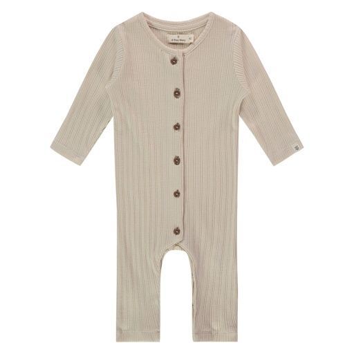 A Tiny Story - baby suit long sleeve - pearl - TIN24429730