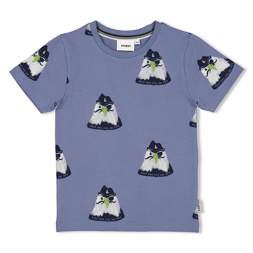 Sturdy - T-shirt AOP - Coastal Cool - Blauw - 71700445