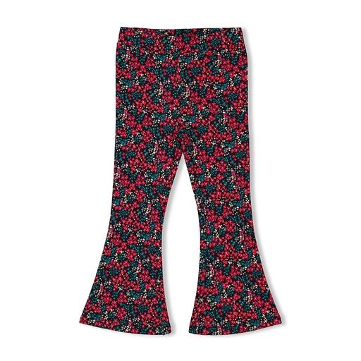 Jubel - Flared broek AOP - Girls Club - Antraciet - 92200447