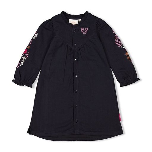 Jubel - Blouse jurk - Forest Fancy - Antraciet - 91400391